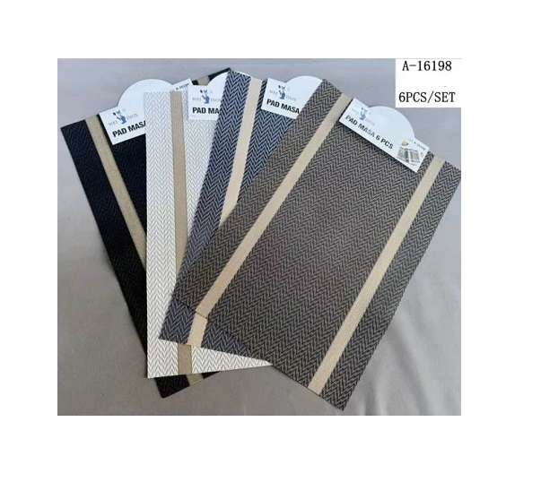 PAD MASA 6PCS 30X45CM PVC WEI A-16198 